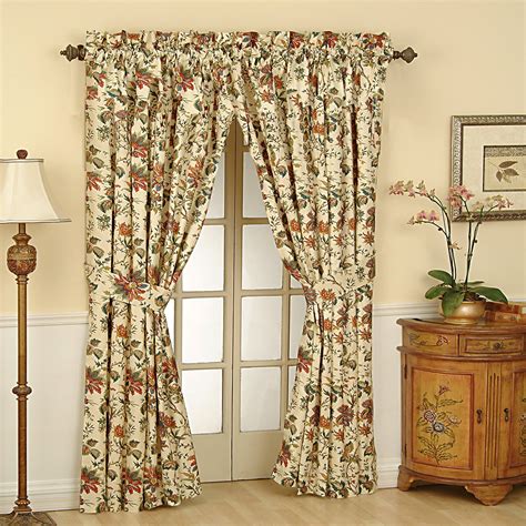 NICETOWN Halloween Pitch Black Solid Thermal Insulated Grommet Blackout CurtainsDrapes for Bedroom Window (2 Panels, 42 inches Wide by 63 inches Long, Black) 111,404. . Waverly curtains